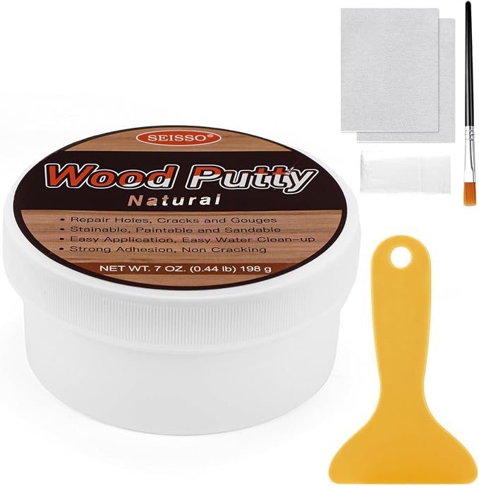 SEISSO Wood Filler, Natural Wood Putty by SEISSO