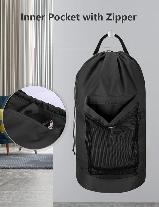 Dalykate Backpack Laundry Bag, Laundry Backpack - Image 4