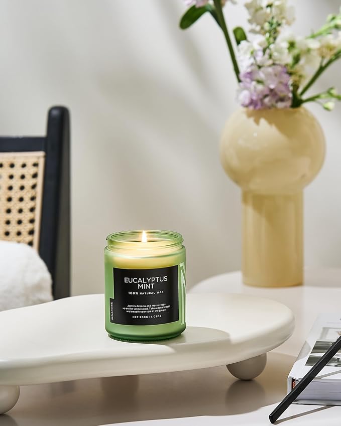 M&SENSE Eucalyptus & Mint Candles - Image 6