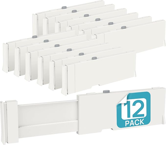 Vtopmart 12 Pack Drawer Dividers by Vtopmart