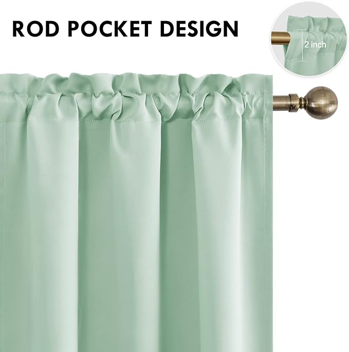 DWCN Thermal Short Blackout Curtains - Image 3