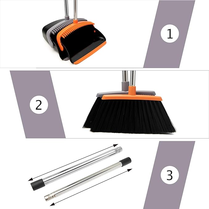 Broom and Dustpan Set, Dustpans - Image 3
