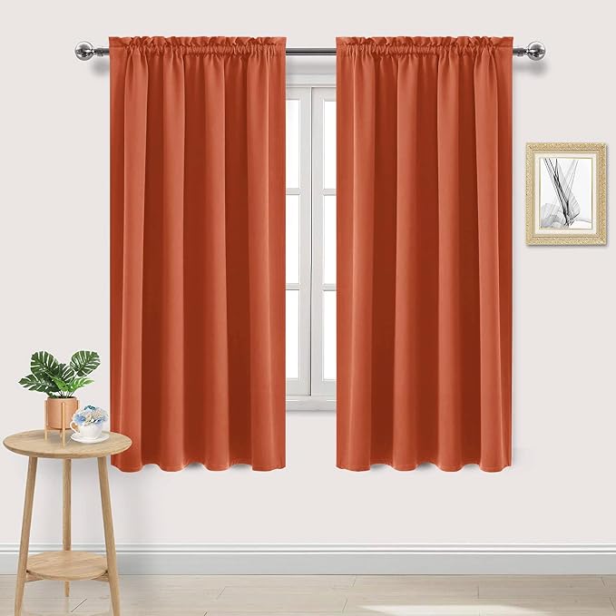 DWCN Blackout Curtains Thermal Insulated, Energy Saving & Noise Reducing by DWCN