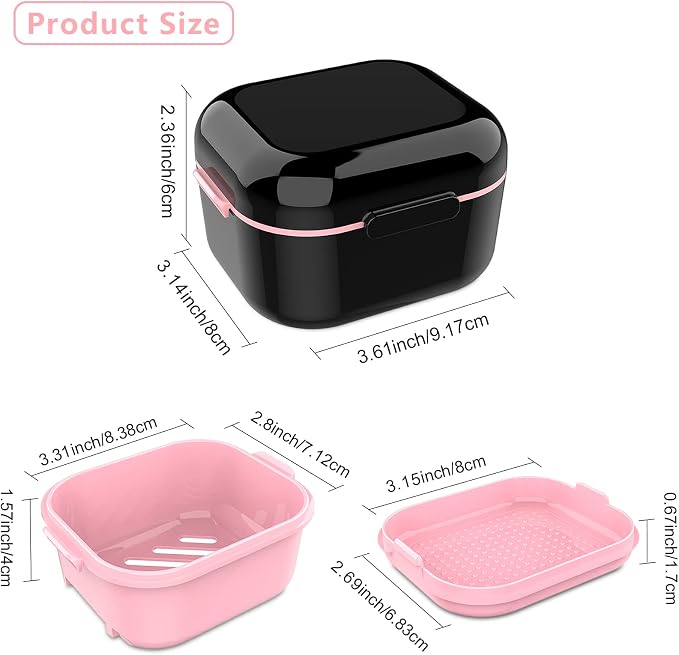 BVN Denture Bath Denture Case: Denture Cup - Image 2