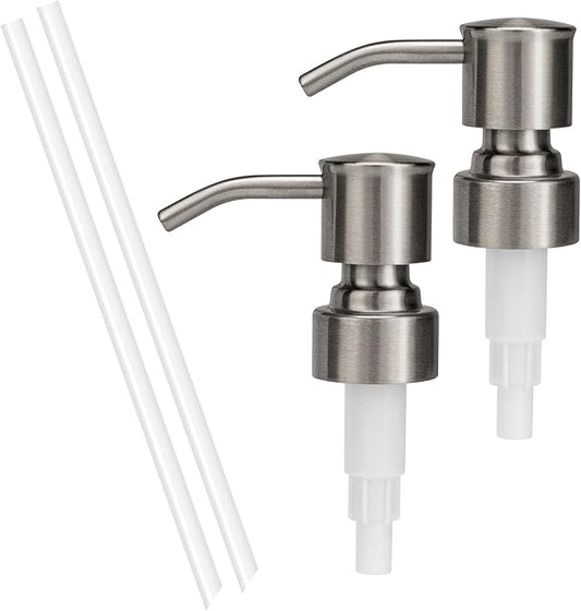 Soap Dispenser Pump Replacement 304 Stainless Steel by UHEYHOME