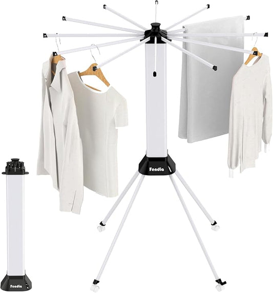 Clothes Drying Rack ​Foldable & ​Collapsible Drying Racks by FendiaHomeandKitchen