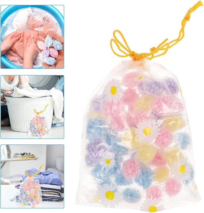 Artibetter Laundry Scent Booster Beads 50pcs In-Wash Fragrance Booster Laundry - Image 7