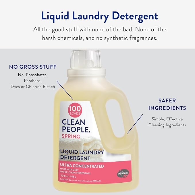 The Clean People Liquid Laundry Detergent - Image 4