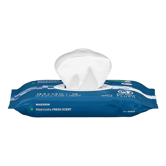 McKesson Washcloth Wipes, Scented - Image 8