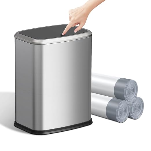 2.1 Gallon Bathroom Trash Can by KHMMGK