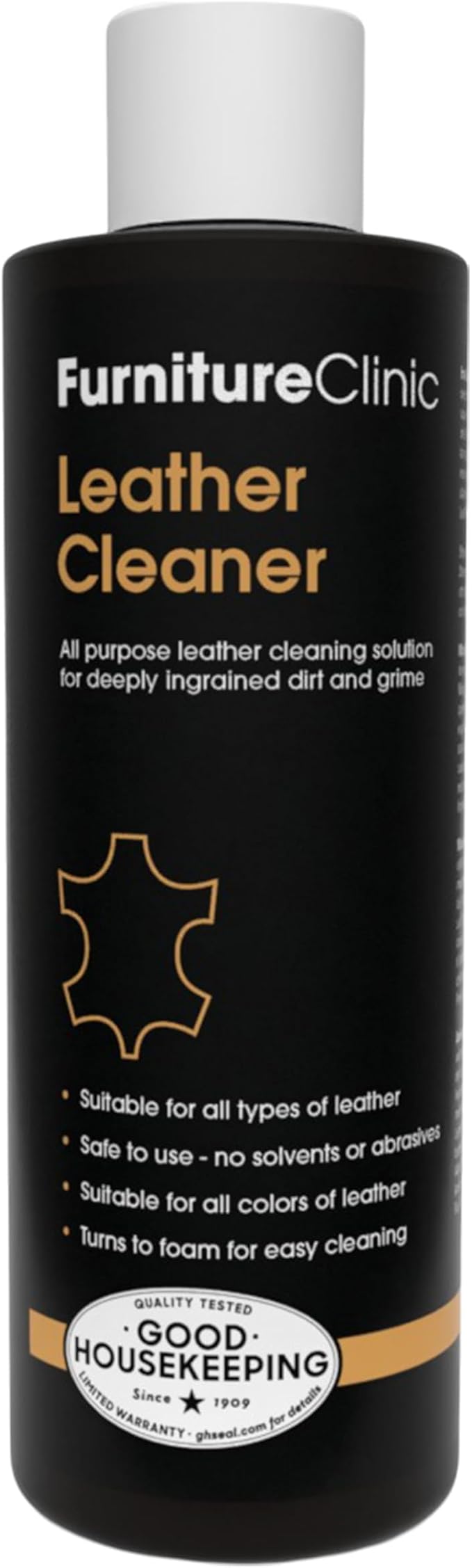 Furniture Clinic Leather Cleaner | Non-Toxic | Removes Dirt & Grime | by FurnitureClinic