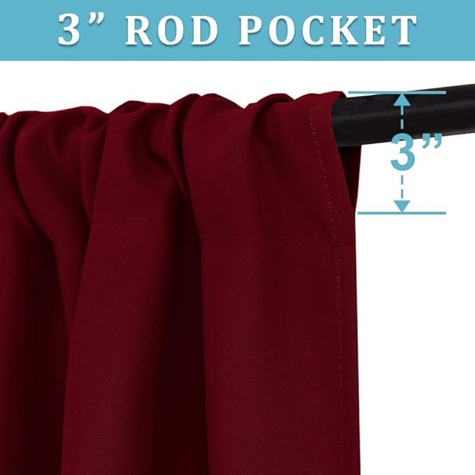 RYB HOME Bathroom Window Curtains - Image 2