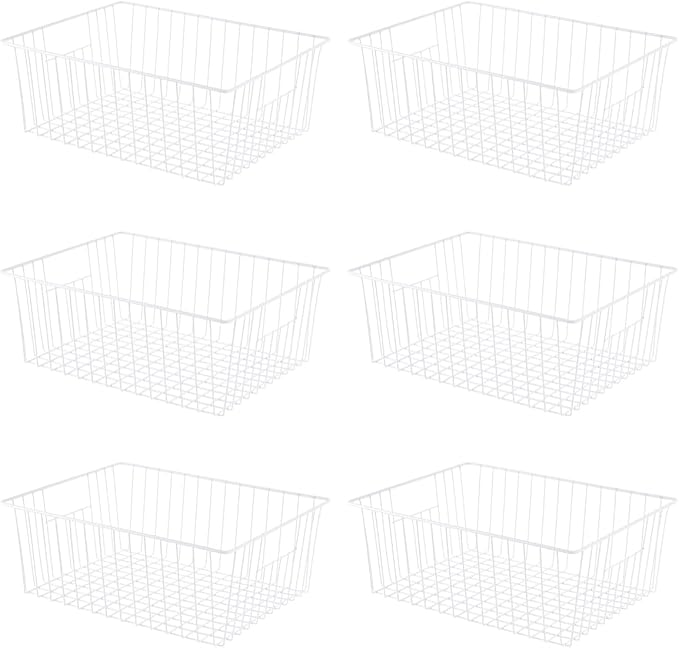 Upright Freezer Organizer Bins，Freezer Storage Baskets by Unknown