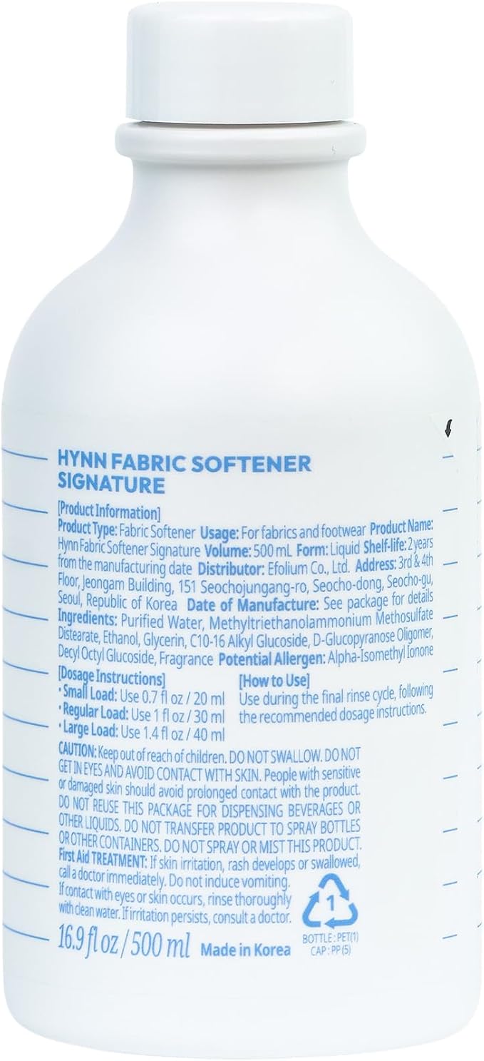Concentrated Liquid Fabric Softener, Hypoallergenic & Gentle on Skin, Korean - Image 9