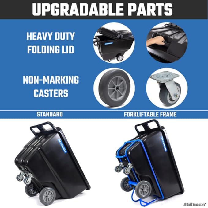 Tilt Truck, 1/2 Cu. Yd. Capacity Dump Cart - Image 5