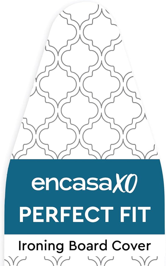 Encasa XO Ironing Board Cover and Pad 49"x18" by EncasaXO