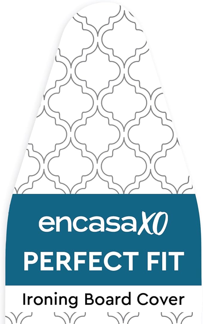 Encasa XO Ironing Board Cover and Pad 42"x14" by EncasaXO