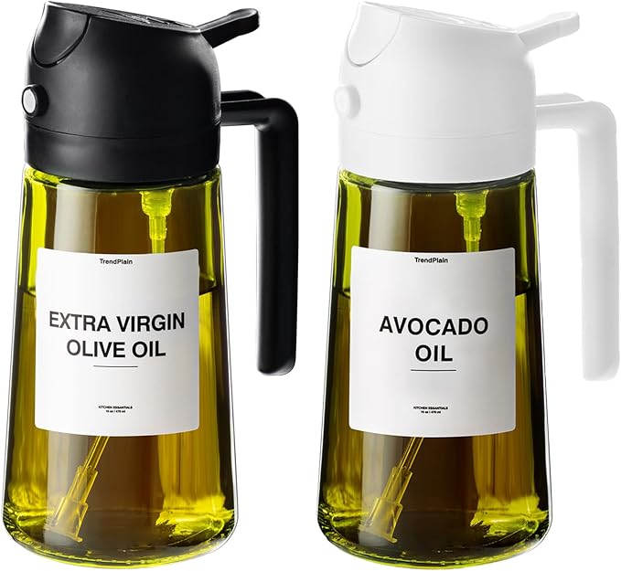 TrendPlain - Original 16oz/470ml Olive Oil Dispenser Bottle by TrendPlain