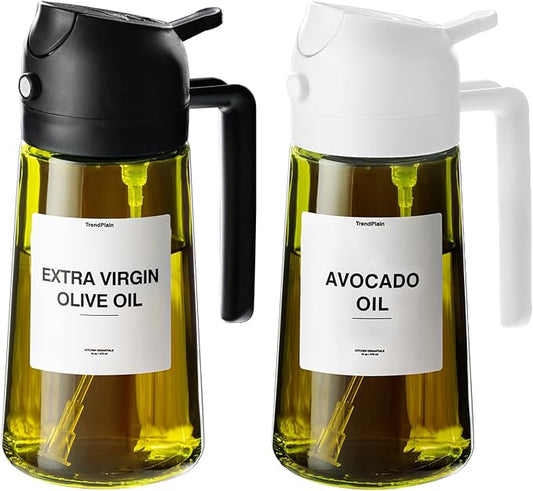 TrendPlain - Original 16oz/470ml Olive Oil Dispenser Bottle by TrendPlain