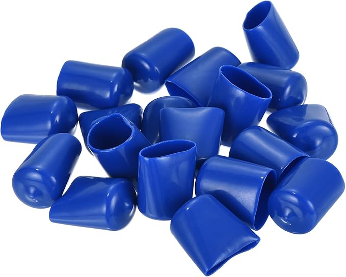 uxcell 20pcs Rubber End Caps 19mm ID Vinyl Round Tube Bolt Cap Cover Screw - Image 4