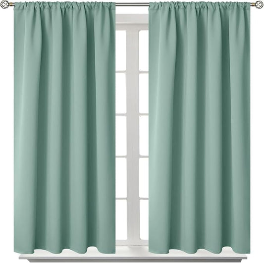 BGment Sage Green Blackout Curtains by BGment