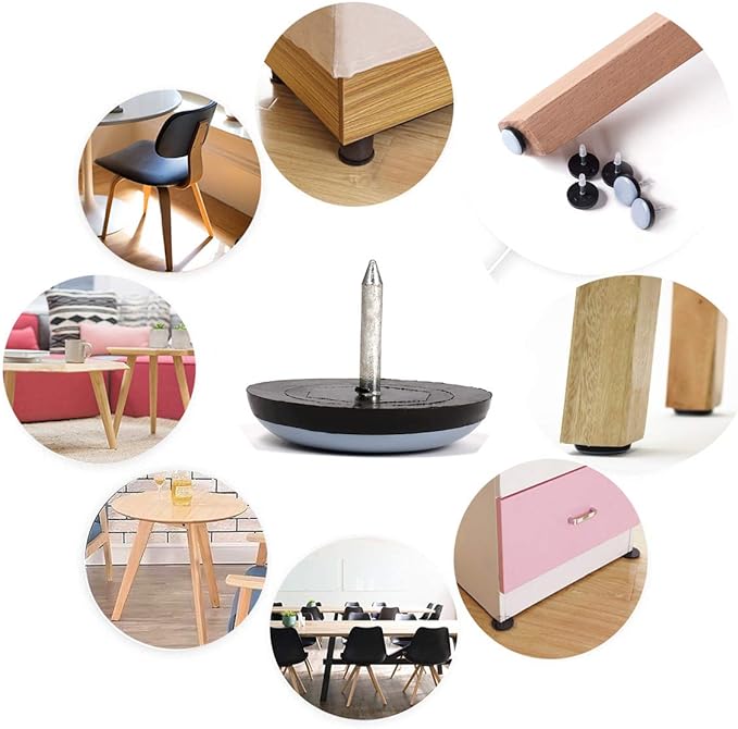 1" Nail on Furniture Sliders - Image 2