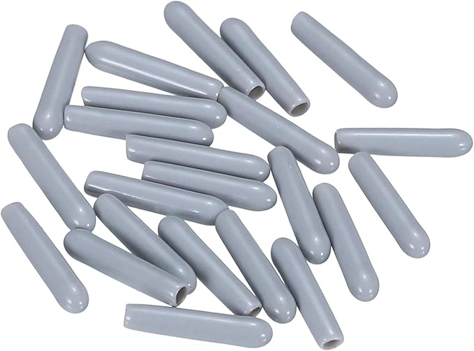 uxcell 20pcs Rubber End Caps 2mm ID Vinyl PVC Round Tube Bolt Cap Cover Screw - Image 4