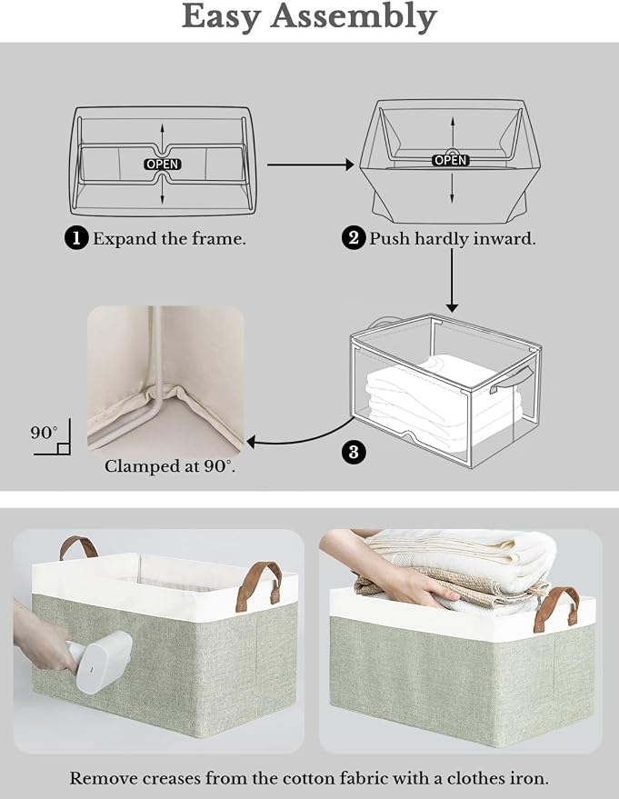 StorageWorks Storage Bins, Fabric Storage Bins - Image 8