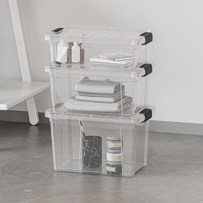 Superio Clear Storage Boxes - Image 7