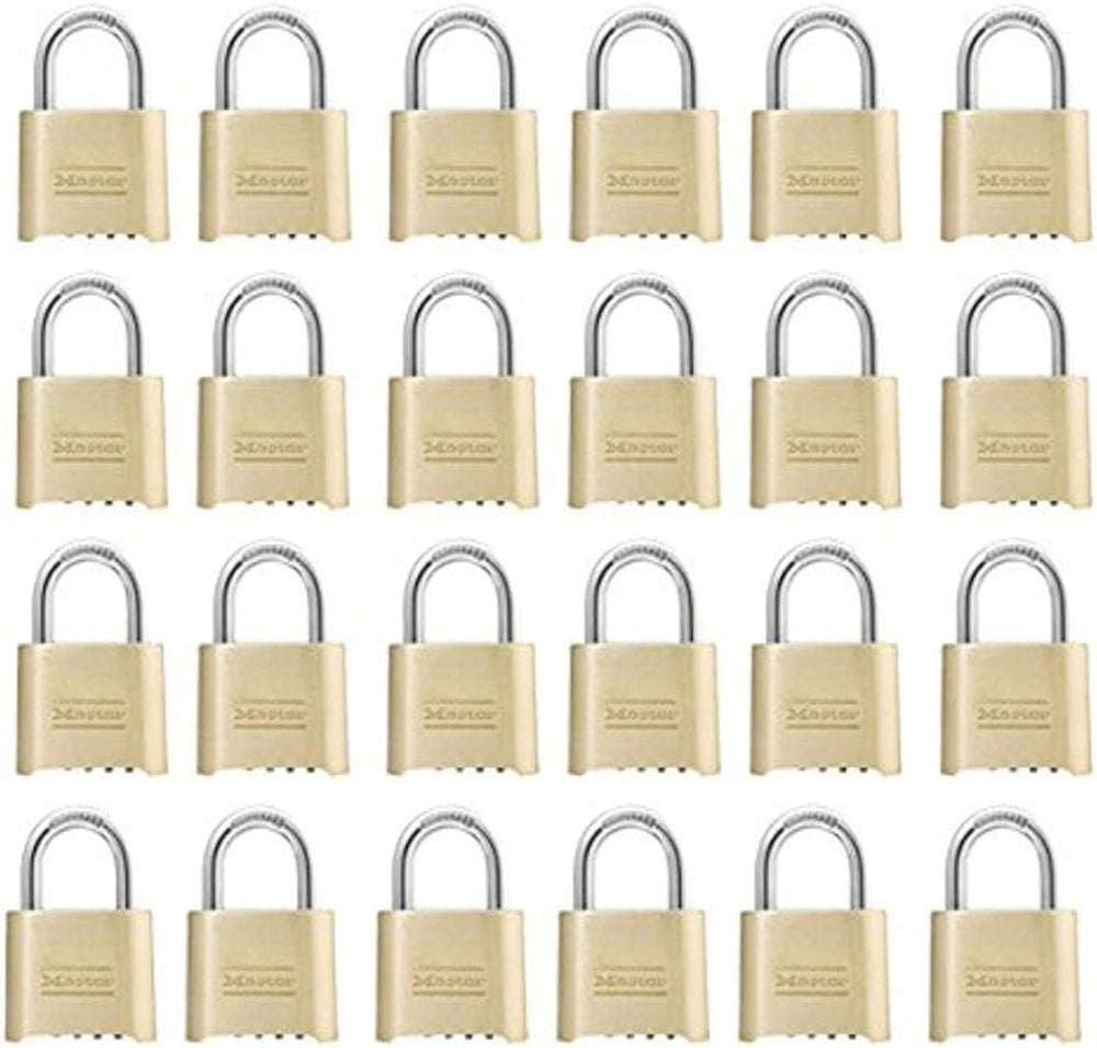 Master Lock 175D Resettable Set-Your-Own Combination Lock, Die-Cast, with 1-i...