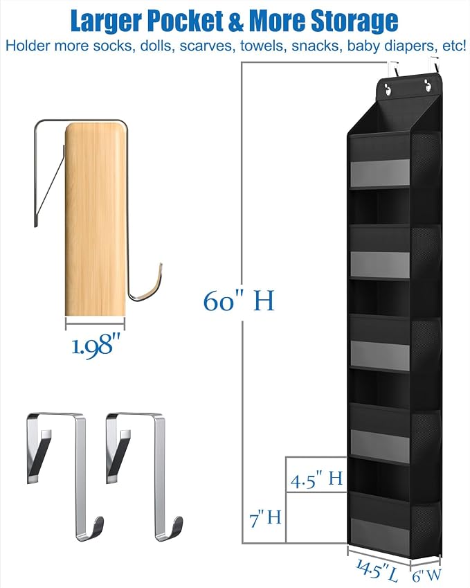 Over The Door Storage Organizer, RV Bathroom Organizer, Over The Door Organizer - Image 2