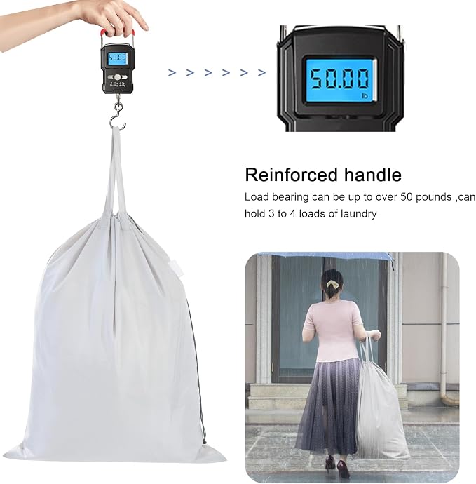 Polecasa Extra Heavy Duty Large Laundry Bag - Image 5