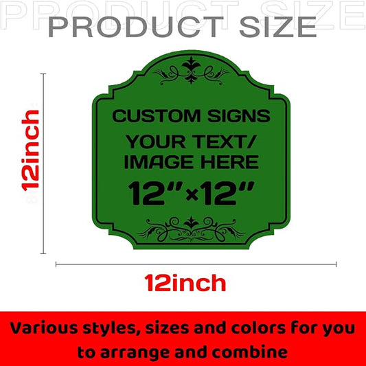 Personalized Aluminum Metal Signs - Image 2
