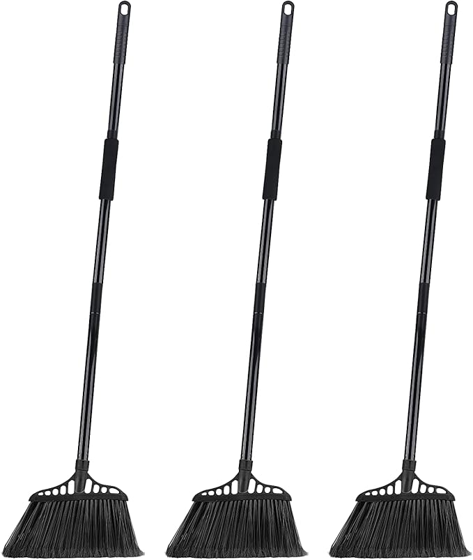 3-Pack Heavy Duty Broom, Commercial Broom - Image 9
