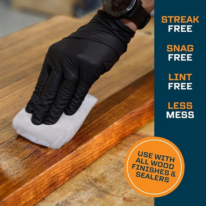 MāKRS Stain Sponge, Snag and Streak-Free Applicator Sponges, Micro-Brush - Image 5