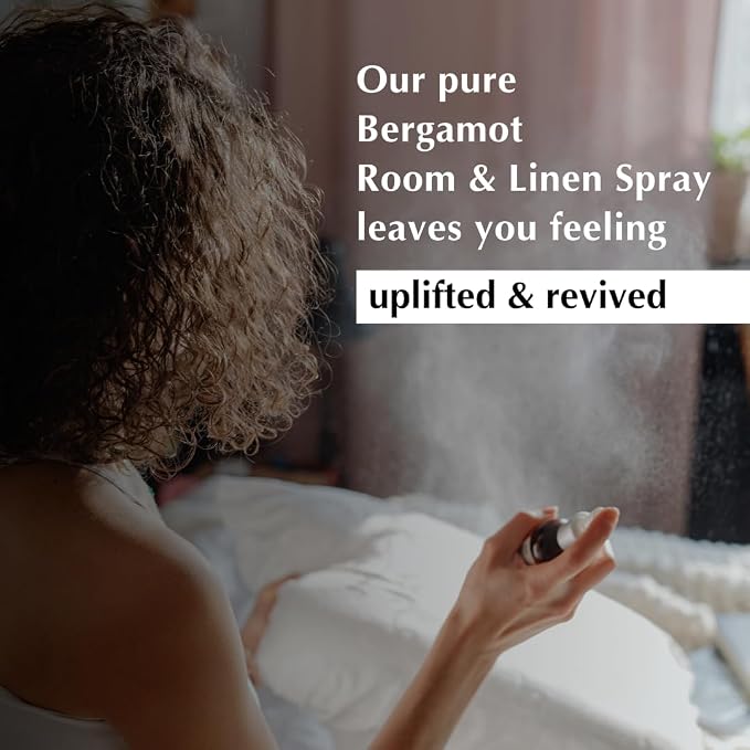 Bergamot Room, Linen & Pillow Spray by Aromafume | 100ml/3.38 fl oz | - Image 4