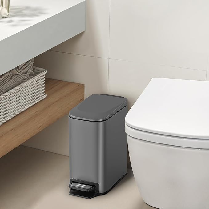 Cesun Small Bathroom Trash Can - Image 2