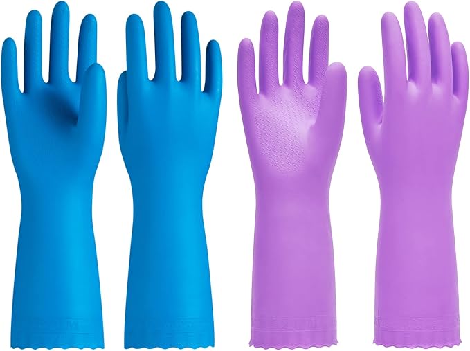 PACIFIC PPE 2 Pairs Dishwashing Cleaning Gloves by PACIFICPPE
