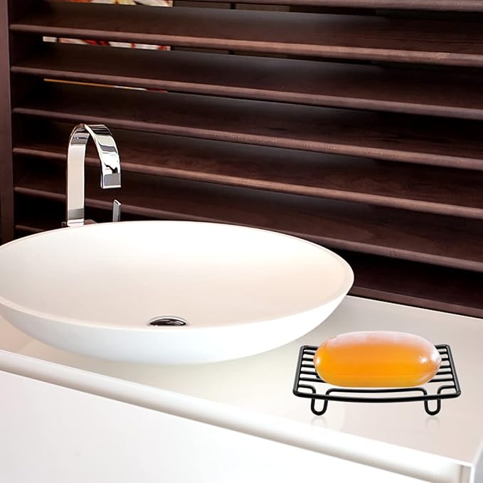 Bar Soap Dish Holder for Shower Bathroom Stainless Steel Rust Proof Self - Image 6