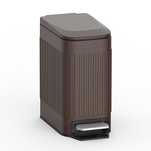 TrashAid Slim Bathroom Trash Can by TrashAid