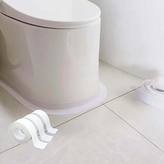 1.5" White Caulk Tape with Self Adhesive, Caulk Strip Waterproof by Unknown