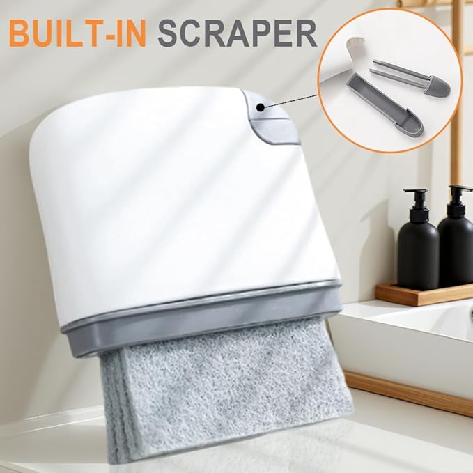 2 in 1 Groove Cleaning Brush, Upgraded Crevice Cleaning Brush & Magic Window - Image 2
