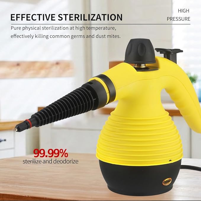 Steam Cleaner, Pressurized Handheld Mop Steam Cleaner - Image 8