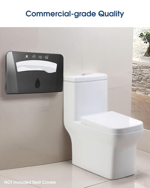 Toilet Seat Cover Dispenser, Wall Mounted Toilet Seat Cover Disposable Paper - Image 4