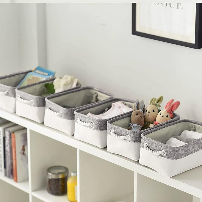 Storage Bins - Storage Baskets for Shelves Storage Cubes - Image 5
