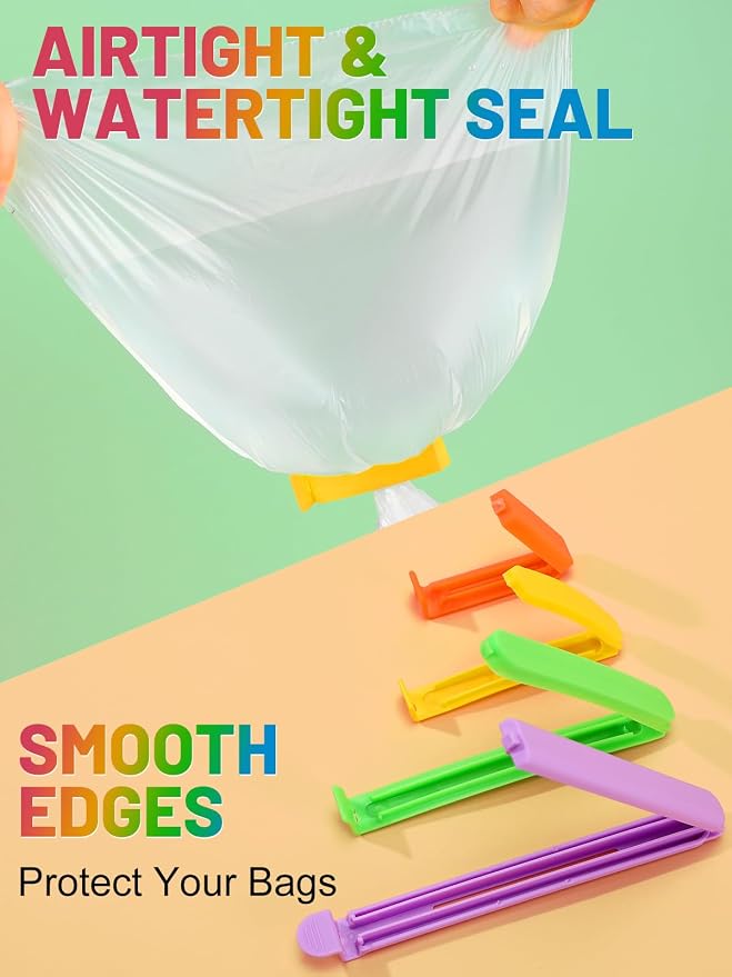 60 PCS Colorful Chip Clips - Image 6