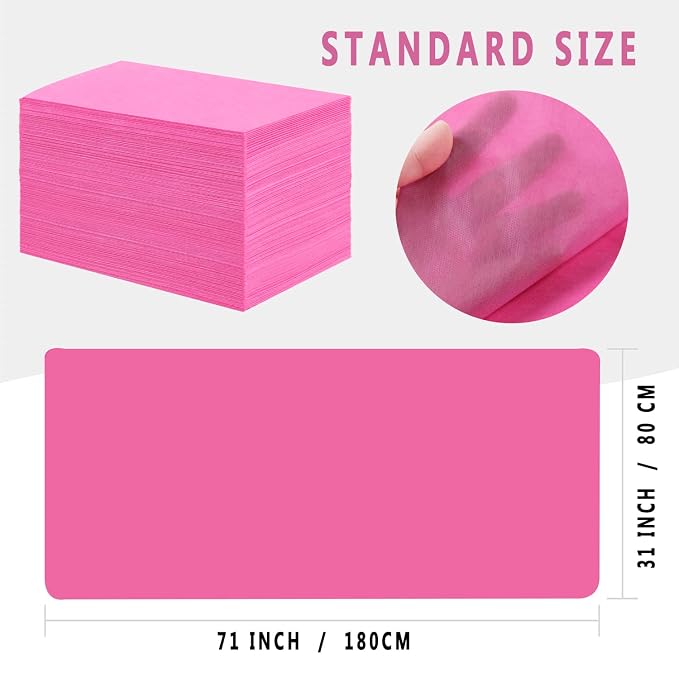 31" x 71" Disposable Bed Sheets - Image 4