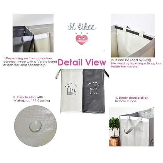Separate Recycling Waste Bin Bags - Image 3