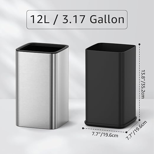 Mbillion 2.4 Gal Stainless Steel Open - Image 2