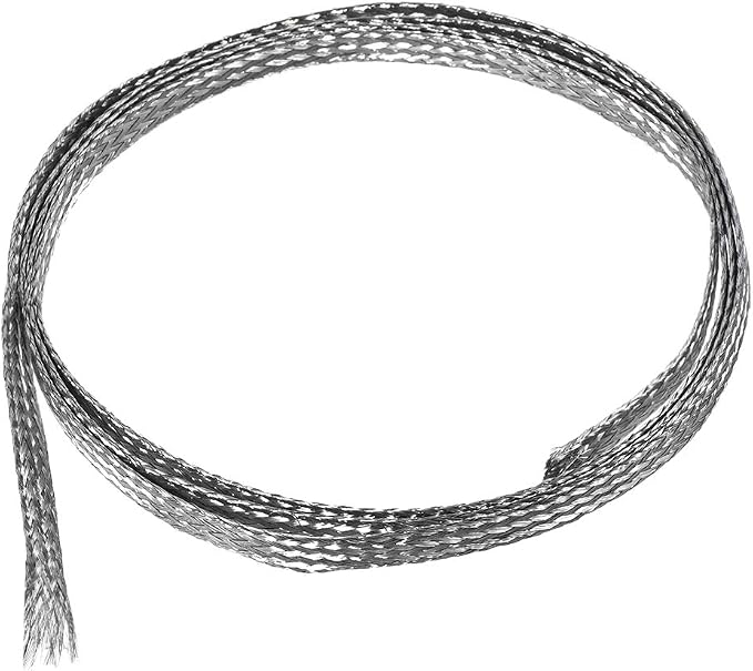 uxcell 3.3Ft - 13/64 Inch 304 Stainless Steel Sleeving Expandable Hose Cover - Image 4